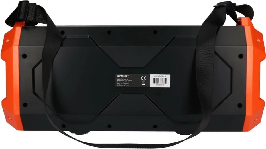Altoparlant portativ PRIME3 APS31 me Bluetooth dhe karaoke, 100W, i zi/portokalli