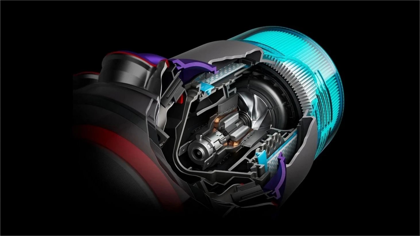 Fshesë vertikale Dyson Gen5detect Absolute, pa qese, ngjyrë vjollcë