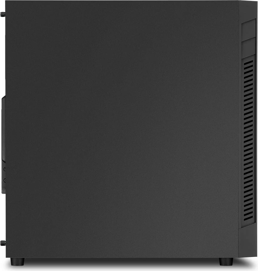 Kasë Sharkoon S25-V, Midi Tower, PC, ATX, micro ATX, Mini-ITX, Metal, 16.7 cm, e zezë