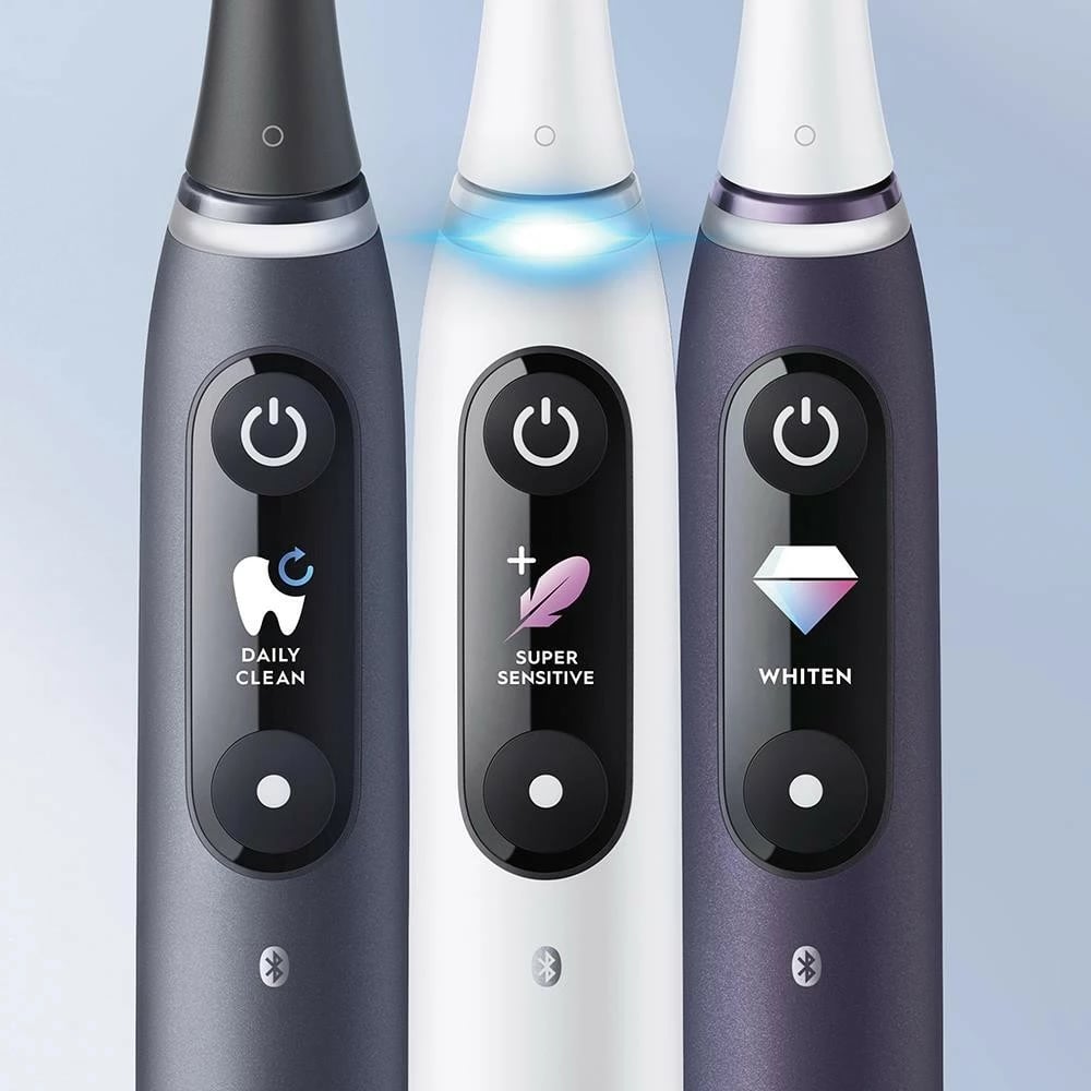 Furçë dhëmbësh rrotulluese Oral-B iO 4210201363064, Adult, Daily care, Deep clean, Gum care, Sensitive, Whitening, White