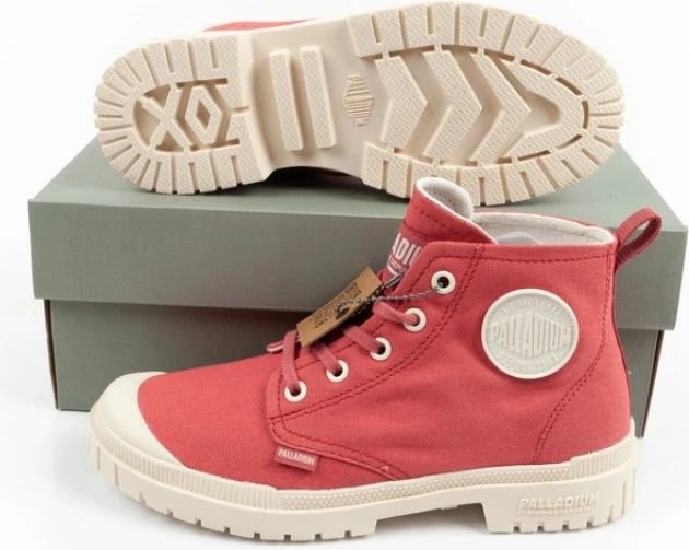 Këpucë lifestyle Palladium, të kuqe