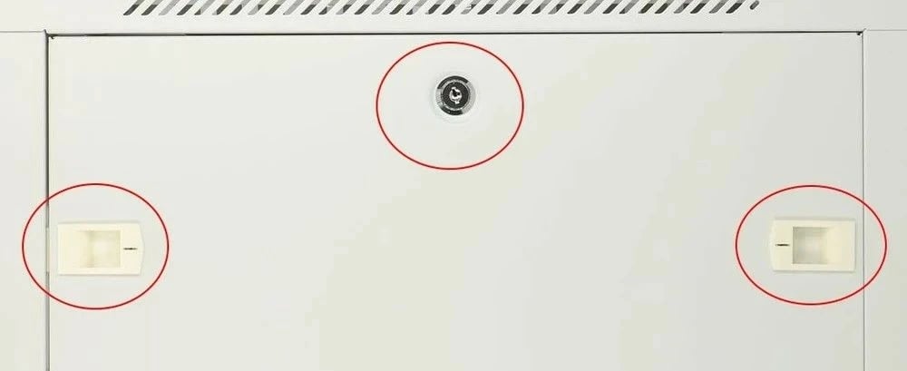 Kasë muri Extralink EX.12998, 6U, 600x450x370 mm, Çelik, Gri