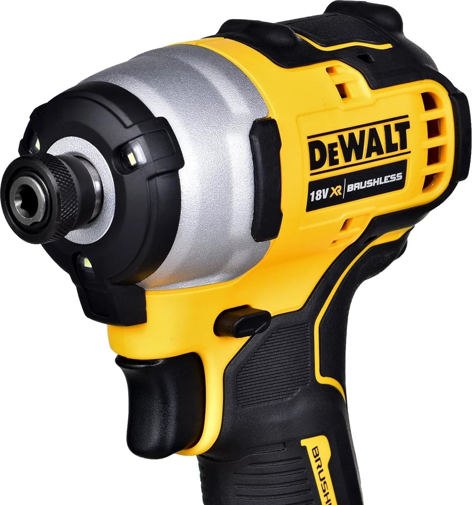 Makine goditëse DeWALT DCF809D2T me bateri 18V, 2Ah, 3200 RPM, zezë/verdhe Makine goditëse DeWALT DCF809D2T me bateri 18V, 2Ah, 3200 RPM, zezë/verdhe