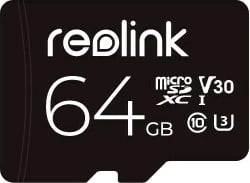 Kartelë memorie microSD Reolink 64GB, e zezë