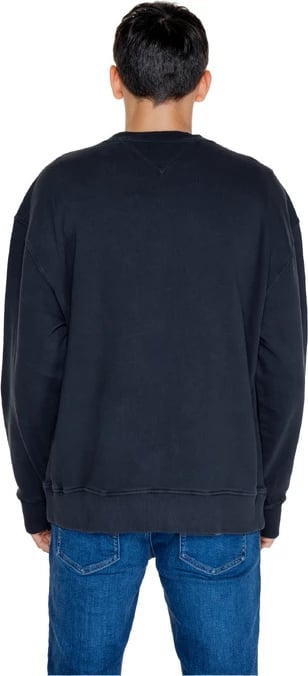 Xhemper për meshkuj Tommy Hilfiger Jeans, i zi