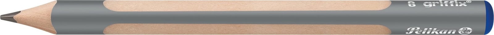 Set shkrimi Pelikan griffix, B, trekëndësh, 140mm, gri