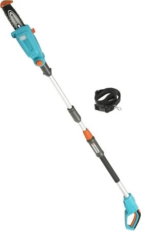 Krasitës teleskopik GARDENA TCS 20/18V P4A, 20 cm, 18V, zi/kaltër/portokalli