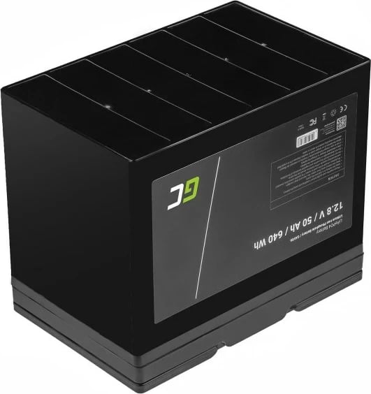 Bateri për veturë Green Cell CAV06, 50 Ah, 12.8 V, Marine / Leisure