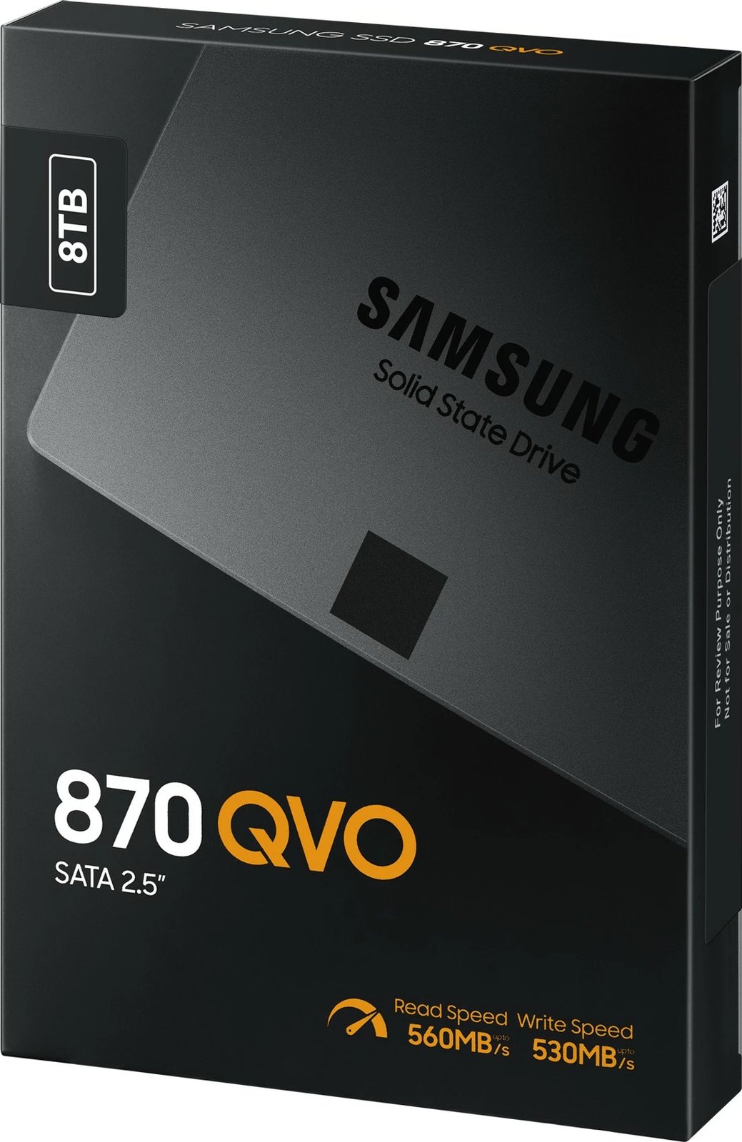 Disk SSD Samsung 870 QVO, 8 TB, 2.5", Gri