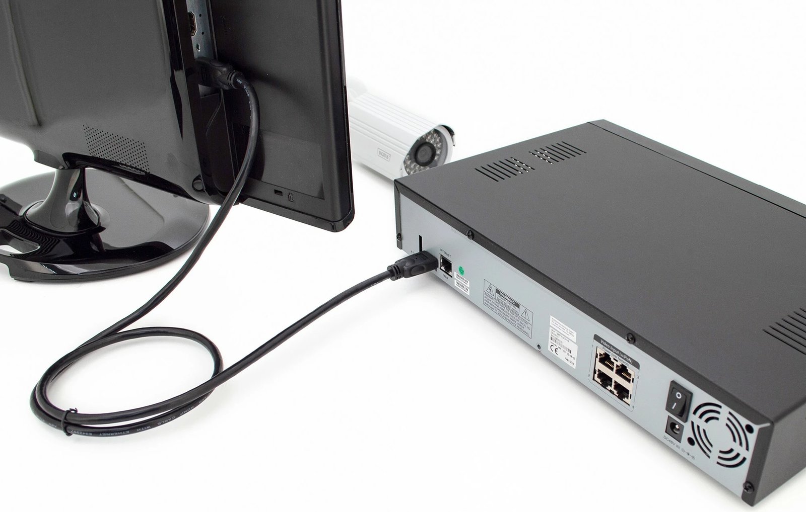 Kabllo HDMI Digitus 2m, High Speed, 4K, Ethernet, e zezë