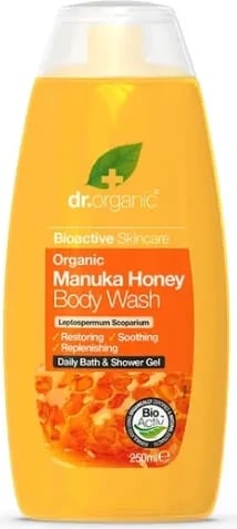 Xhel dushi për trup Dr. Organic Manuka Honey unisex 250ml