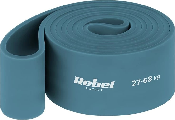 Rrip elastik për ushtrime Rebel Power Band PL-6, 27-68 kg, blu