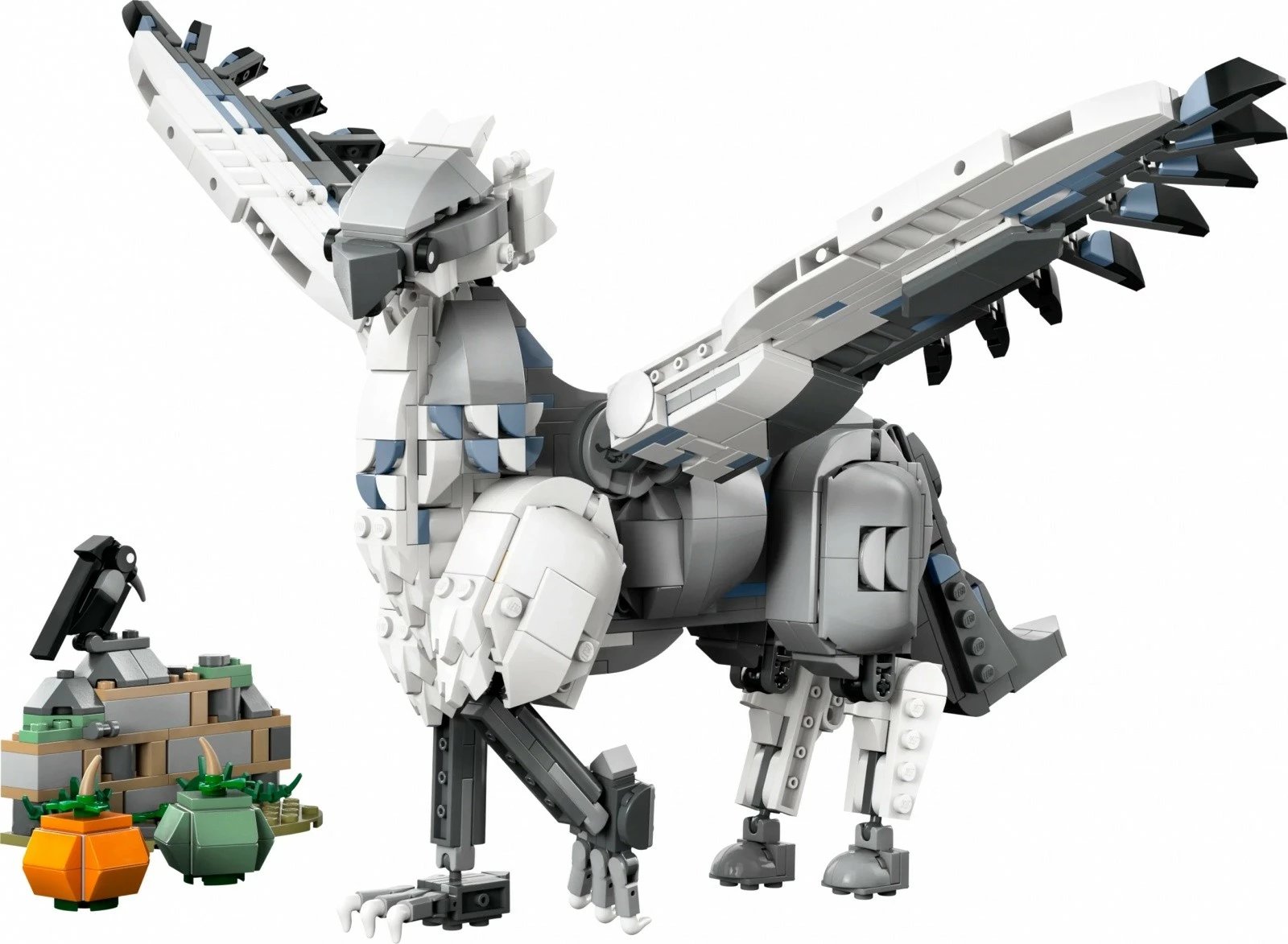Set LEGO Harry Potter Hardodziob 76427, 723 pjesë, plastikë, për fëmijë dhe adhurues, gri