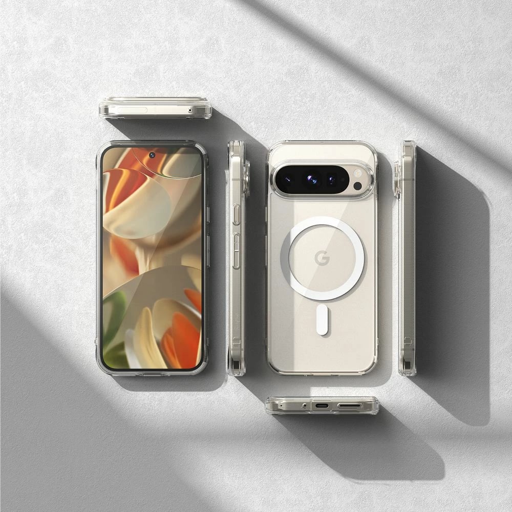 Mbështjellës Ringke Fusion MagSafe për Google Pixel 9 / 9 Pro, Transparent