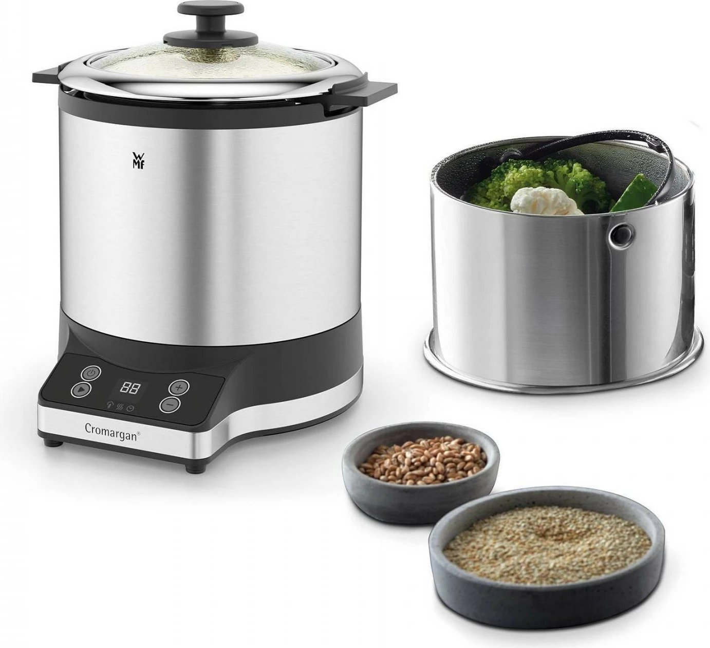 Zierës orizi WMF KÜCHENminis 0415260011 me Lunch-to-go-Box, inox