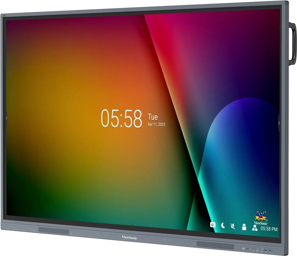 Ekran interaktiv Viewsonic IFP6533-G 65 inç, 4K Ultra HD, Touchscreen, HDMI/USB-C, gri