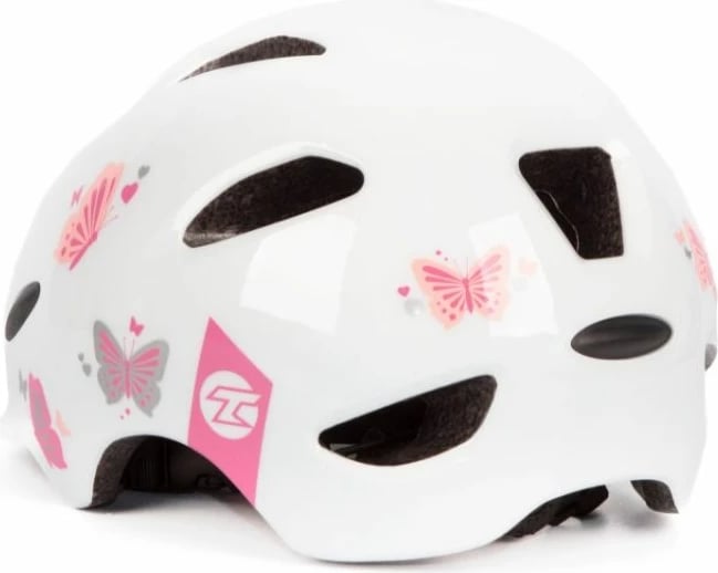 Helmetë për fëmijë Tempish, e bardhë