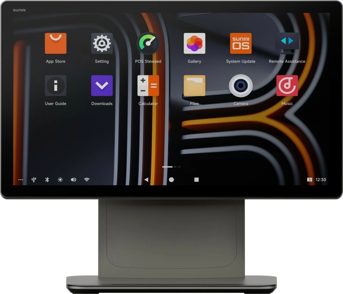 Terminal POS Sunmi D3 Pro, 15.6", Android 13, 4GB/64GB, E zezë