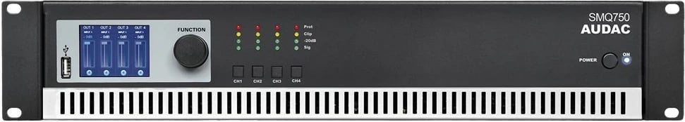 Amplifikator AUDAC SMQ750, katër kanale