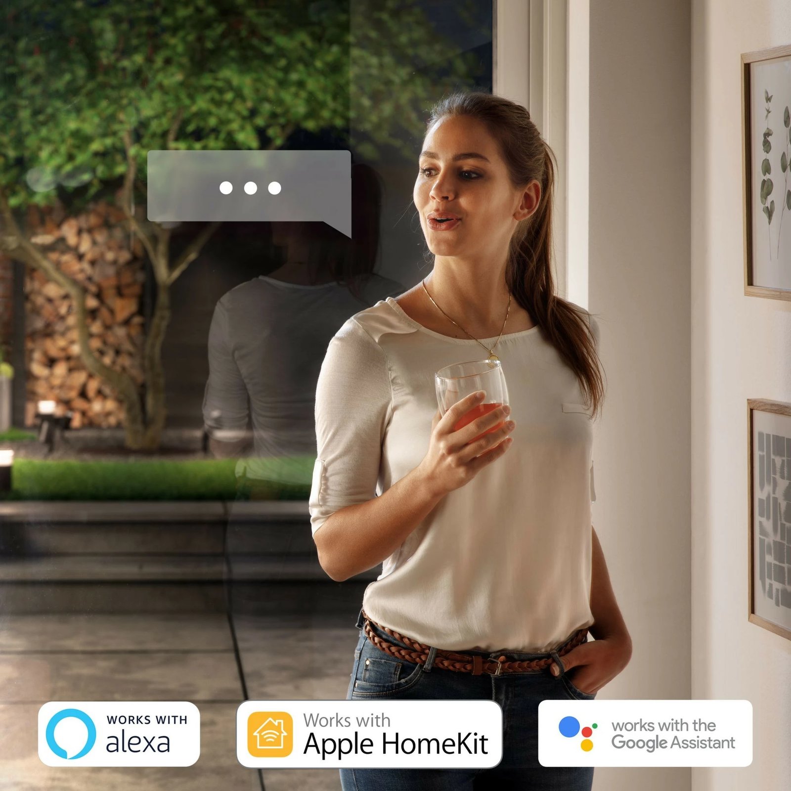 Dritë muri Philips Hue Appear, LED, Metal, Ngjyrë e zezë