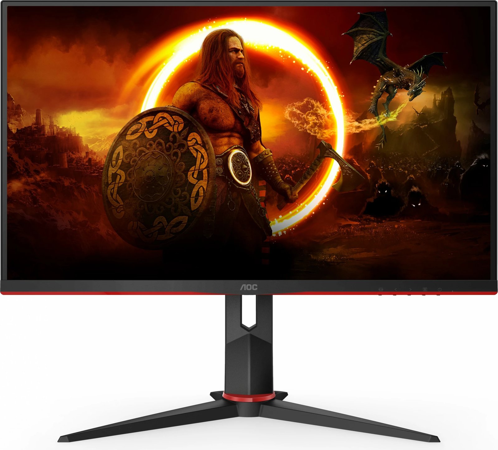 Monitor gaming AOC Q27G2U/BK, 27", 2560 x 1440 pixels, LED, 1 ms, i zi, i kuq Monitor gaming AOC Q27G2U/BK, 27", 2560 x 1440 pixels, LED, 1 ms, i zi, i kuq