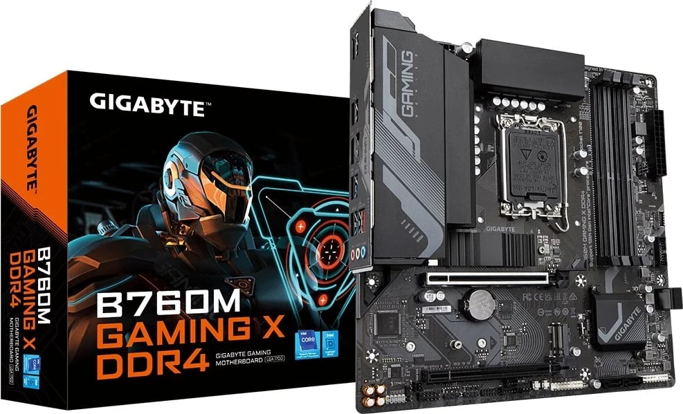Pllaka amë Gigabyte B760M GAMING X DDR4, micro ATX, LGA 1700