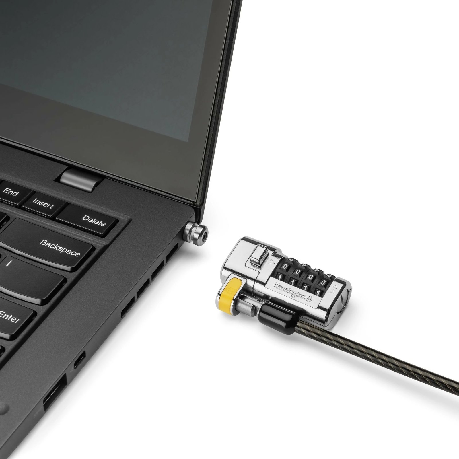 Kensington ClickSafe 3-in-1 Kombinim, 1.8 m, e zezë, metalike