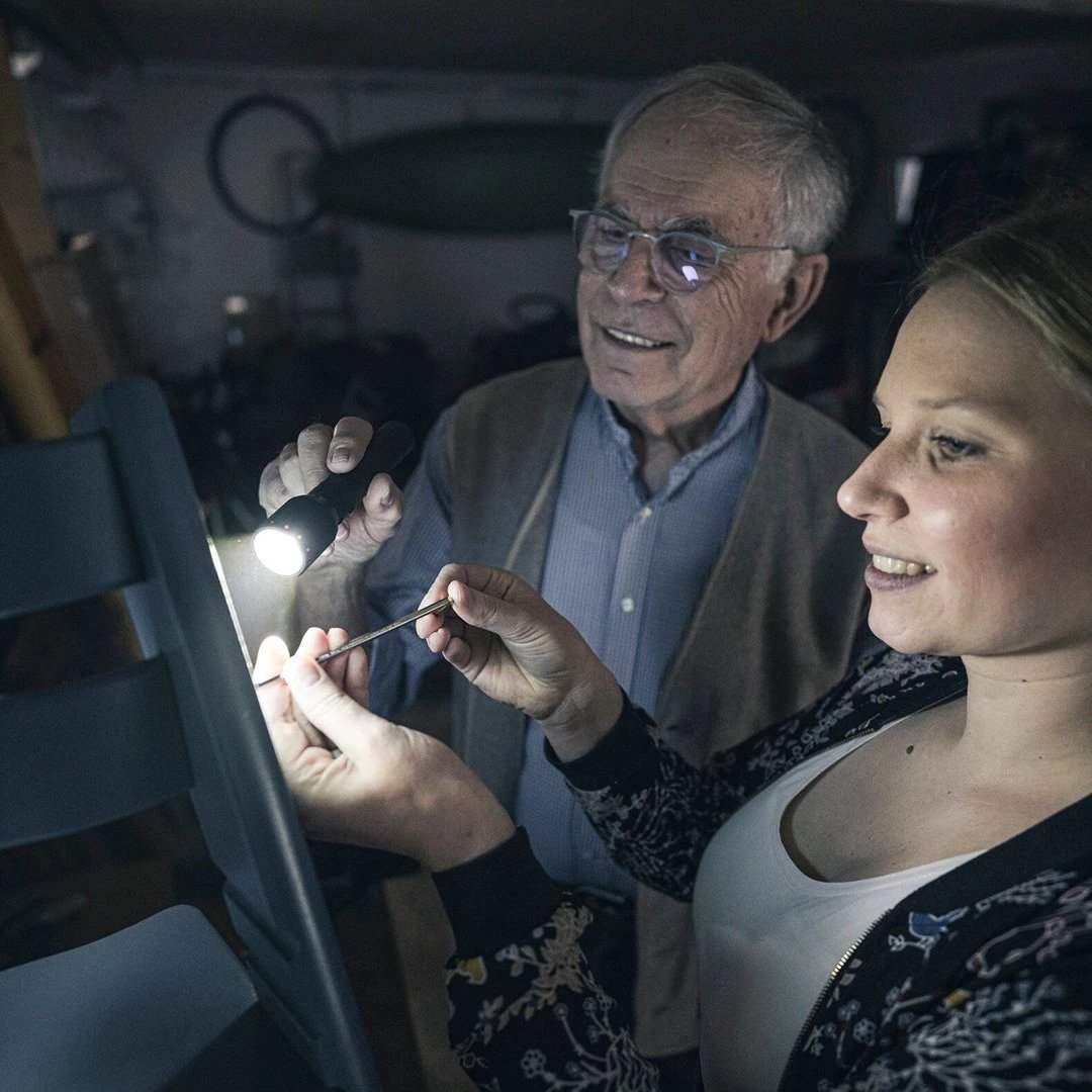 Elektrik dore Ledlenser P6R, LED, alumini, i zi