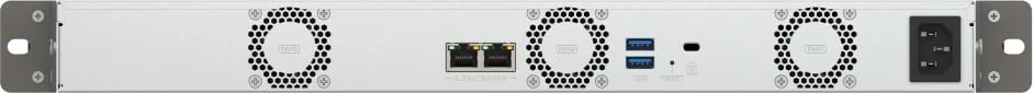 NAS QNAP TS-433eU, 4 GB RAM, 1U rack, pa disk, Zezë