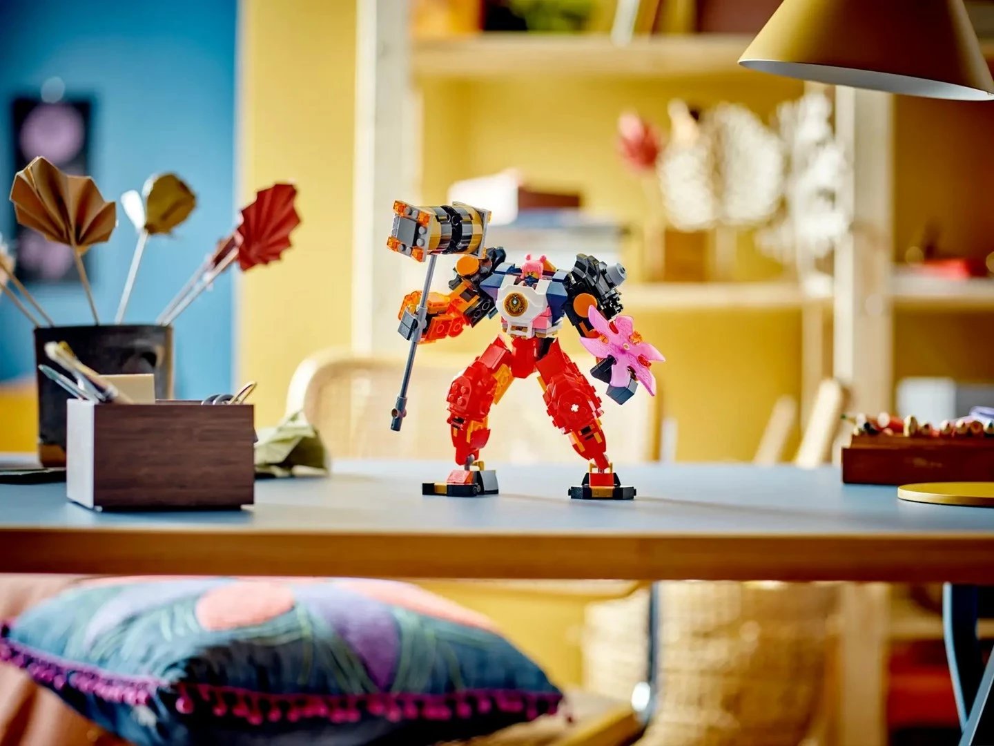 Set LEGO NINJAGO 71807 SORA'S ELEMENTAL TECH MECH, 209 pjesë