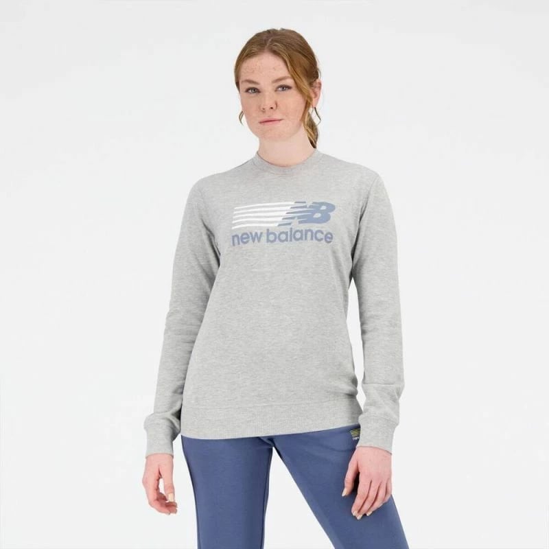 Duks pa kapuç New Balance për femra, gri