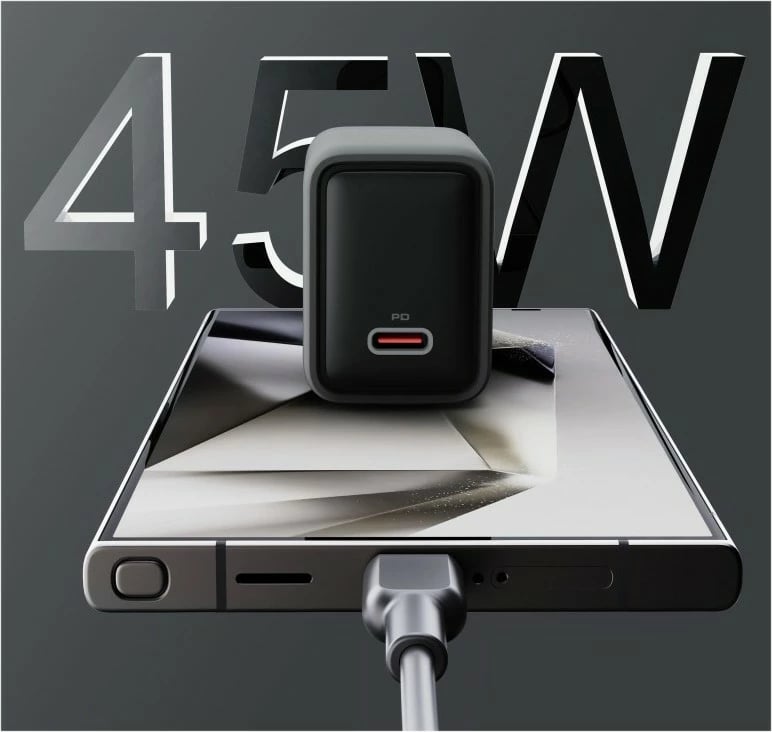 Karikues muri AUKEY PA-C2, 45W, 1xUSB-C, Gri