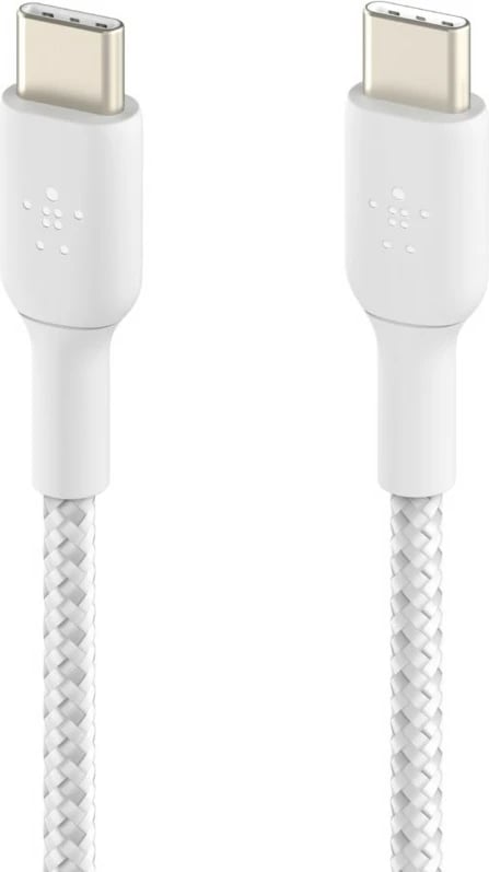 Kabllo USB-C Belkin CAB004BT1MWH, 1 m, e bardhë