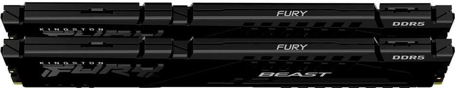 RAM Memorje Kingston Fury Beast DDR5 2x16GB 5200Mhz CL40, e zezë