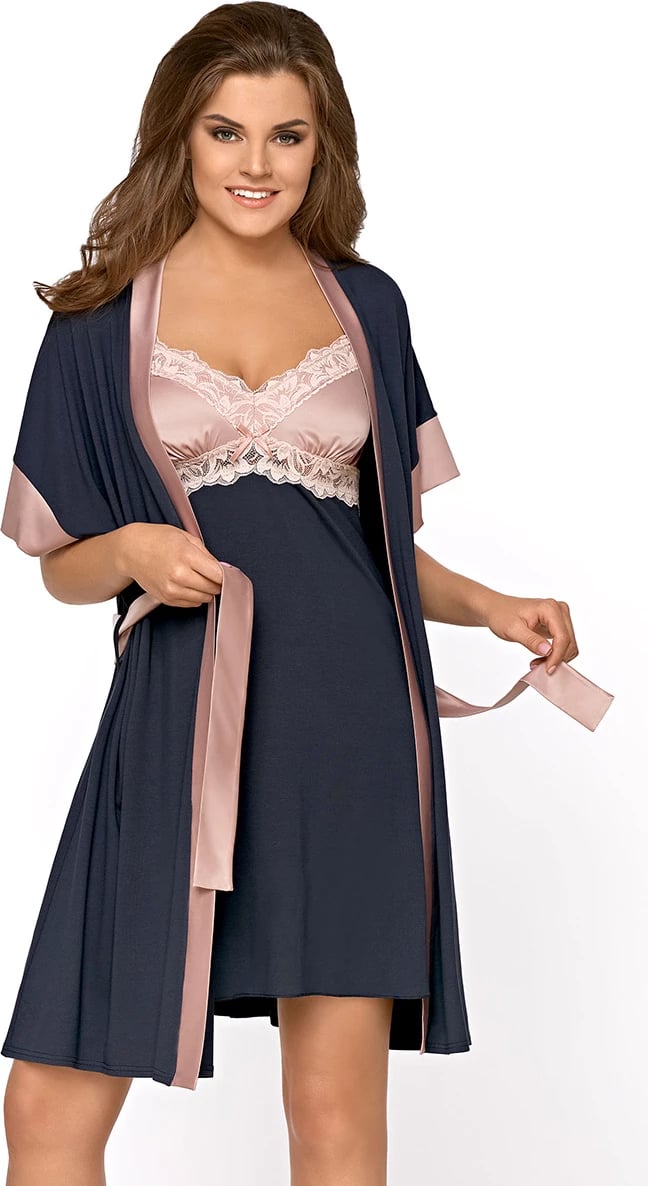 Mantel Babella 133940, për femra, ngjyrë navy blue