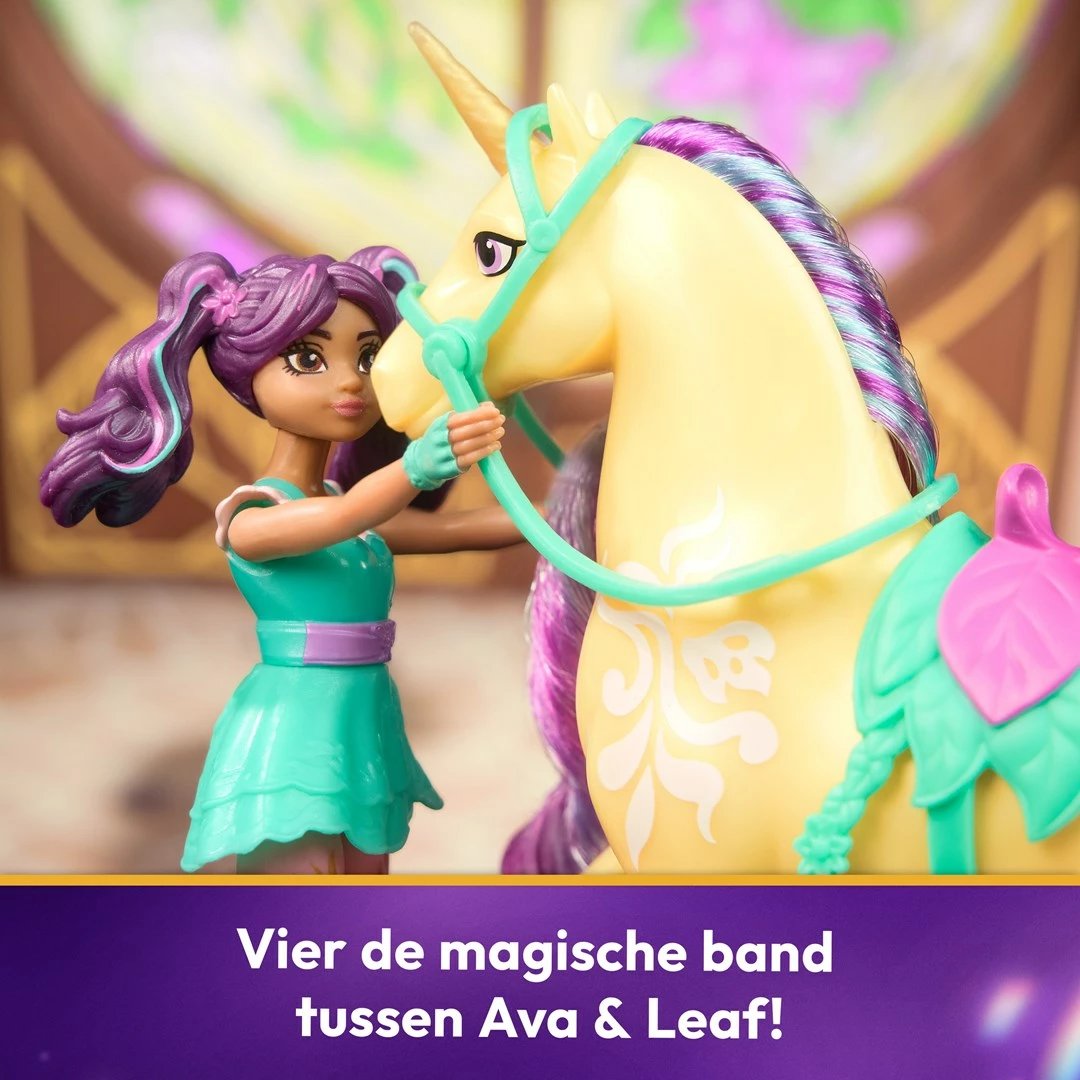 Lodër SPIN MASTER Unicorn Academy Ava & Leaf, multingjyrëshe