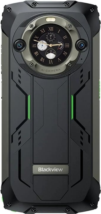 Celular Blackview BV9300 Pro, 12 GB RAM, 256 GB, 15080 mAh, Gjelbër