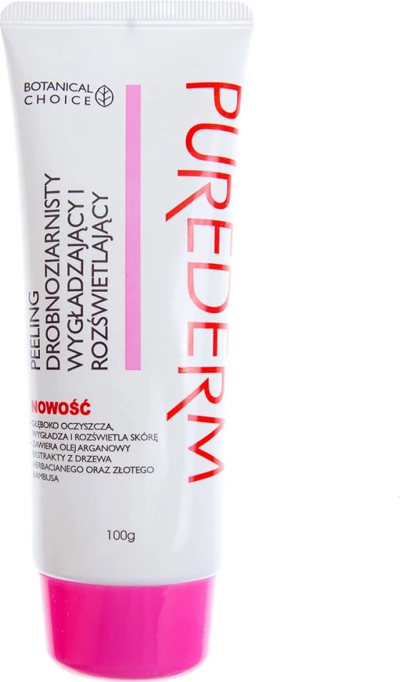 Peeling për fytyrë Purederm Fine Grain Peeling Smoothing and Brightening për femra, 100g