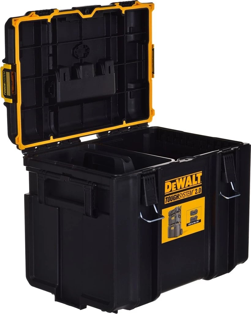 Kuti veglash DeWalt DWST83342-1 ToughSystem 2.0, Polikarbonat, e zezë/verdhe