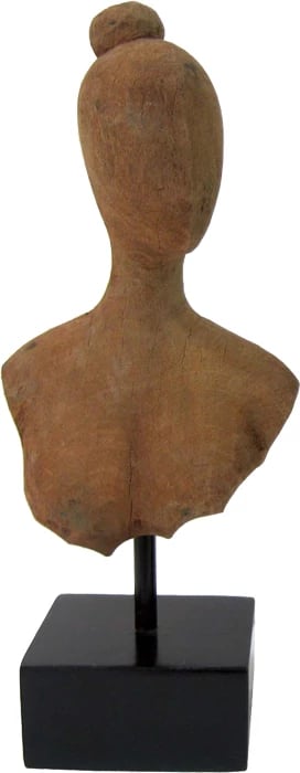 Dekor tavoline Lafia I, dru mango-hekur, 17.5x11.5x42cm