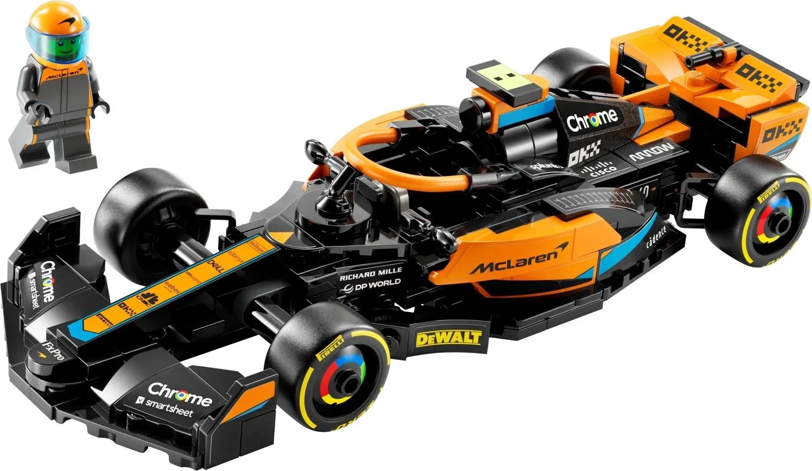 Set LEGO SPEED CHAMPIONS 76919 2023 McLaren Formula 1 Race Car