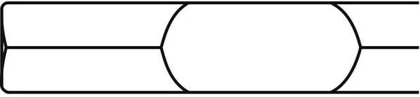 Daltë BOSCH 1618600019, 520 mm, metalike