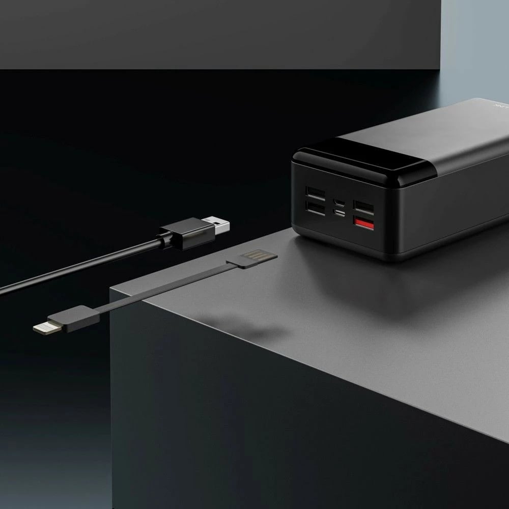 Powerbank Extralink EPB-124 EX.19522, 30000 mAh, e zezë