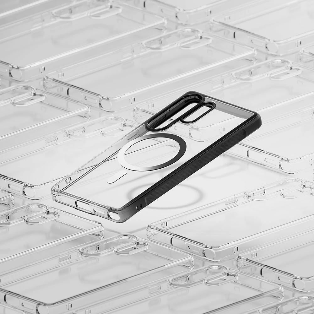 Mbështjellës Ringke Fusion Bold MagSafe për Samsung Galaxy S25 Ultra, Zi