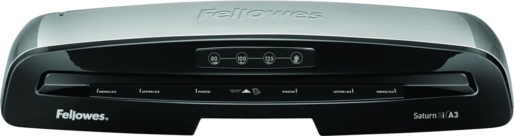 Plastifikues Fellowes Saturn 3i, 300 mm/min, e zezë/argjend
