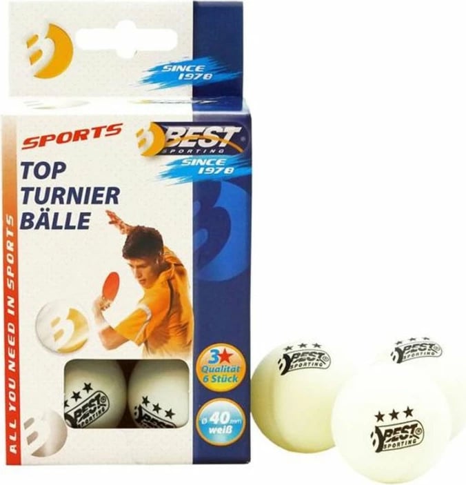 Topa ping pong Inny, të bardhë