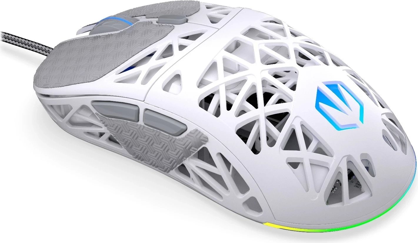 Maus gaming ENDORFY LIV Onyx White EY6A021, me kabllo, ARGB, i bardhë
