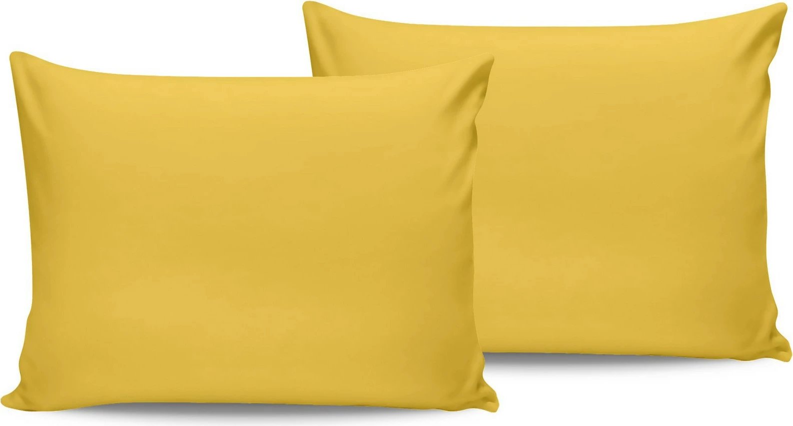 Set jastëkësh (2 copë), ngjyrë e verdhë e errët, L'essentiel