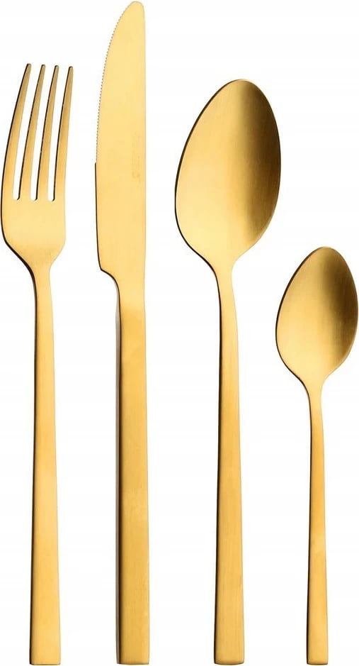 Set i thikave dhe pirunëve DOMINO GOLDEN SOUL, 24 copë, i artë