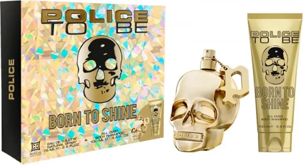 Eau de Toilette për meshkuj POLICE To Be Born Shine, 75ml, gold